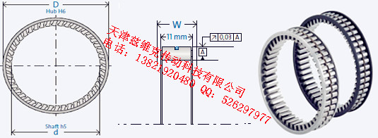 GMNFE468M單向軸承圖紙