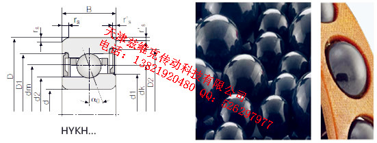 GMNHYKH61904CTAP4+角接觸球軸承圖紙